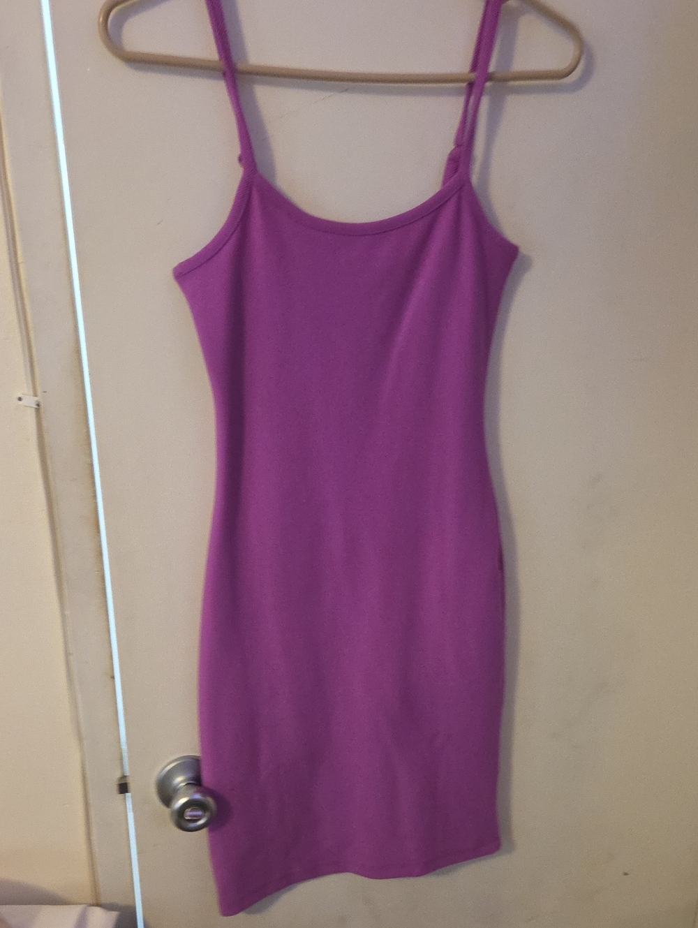 Fashion Nova Purple Bodycon Slip Dress